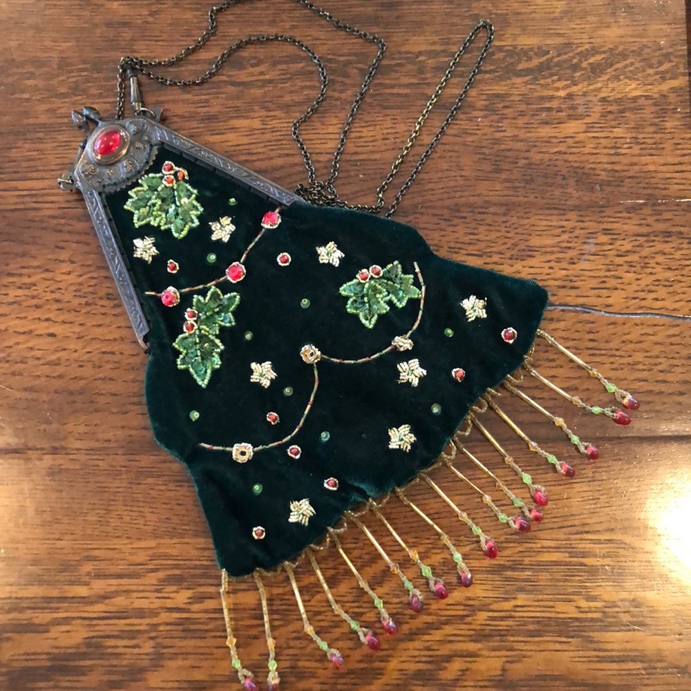 Charming Christmas Tree Vintage Style Handbag